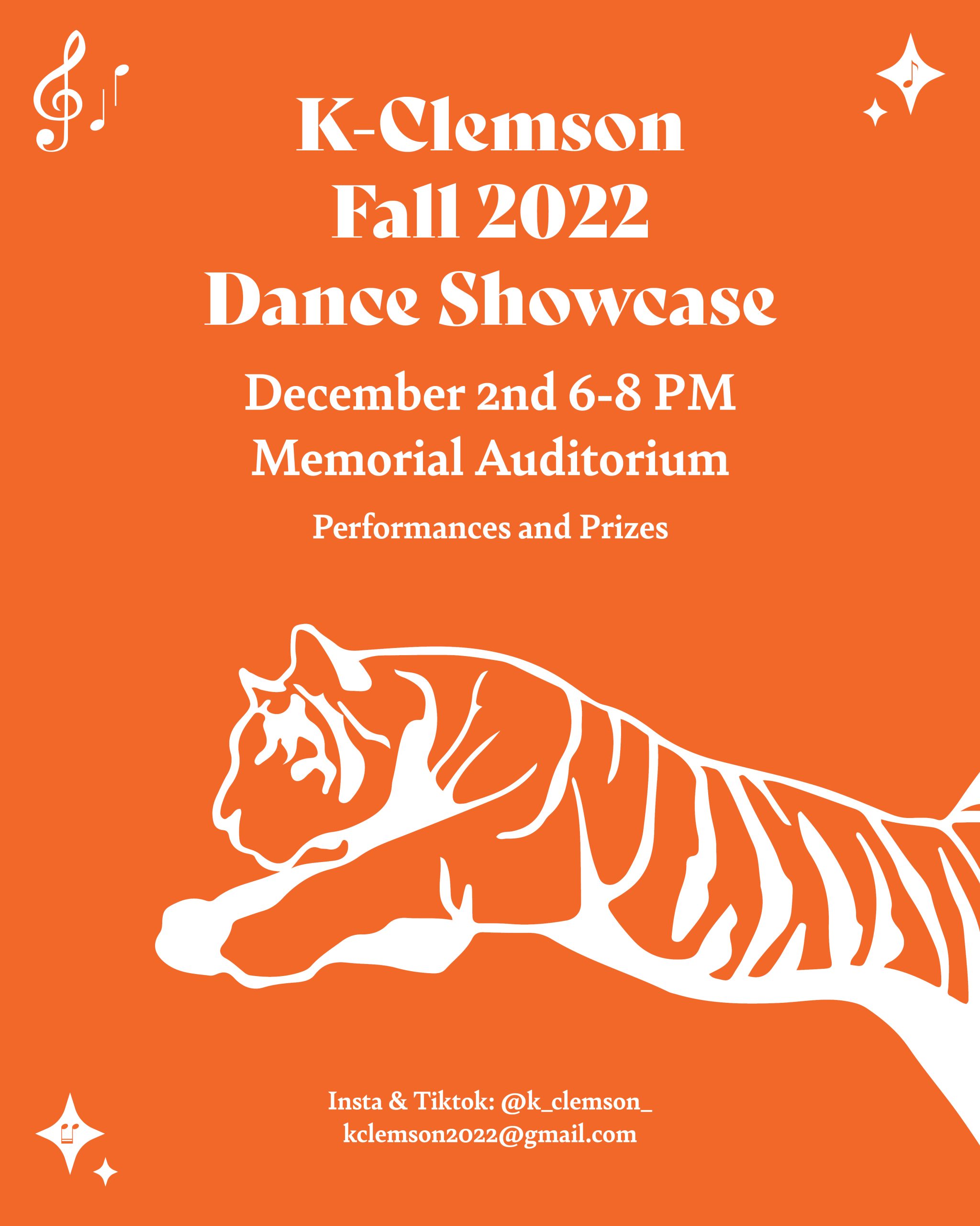 Fall 22 Showcase Flier