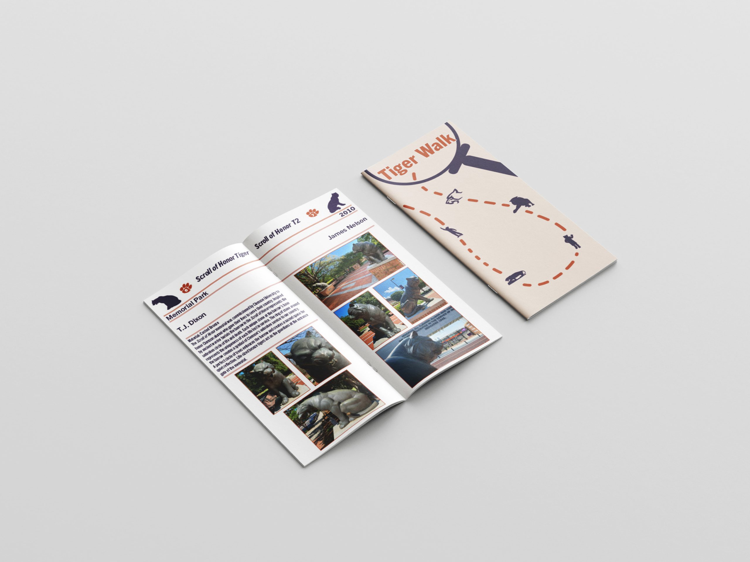 Tiger Walk Brouchure Mockup