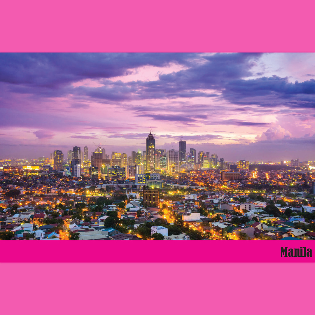 VDP postcard Manila Philippines