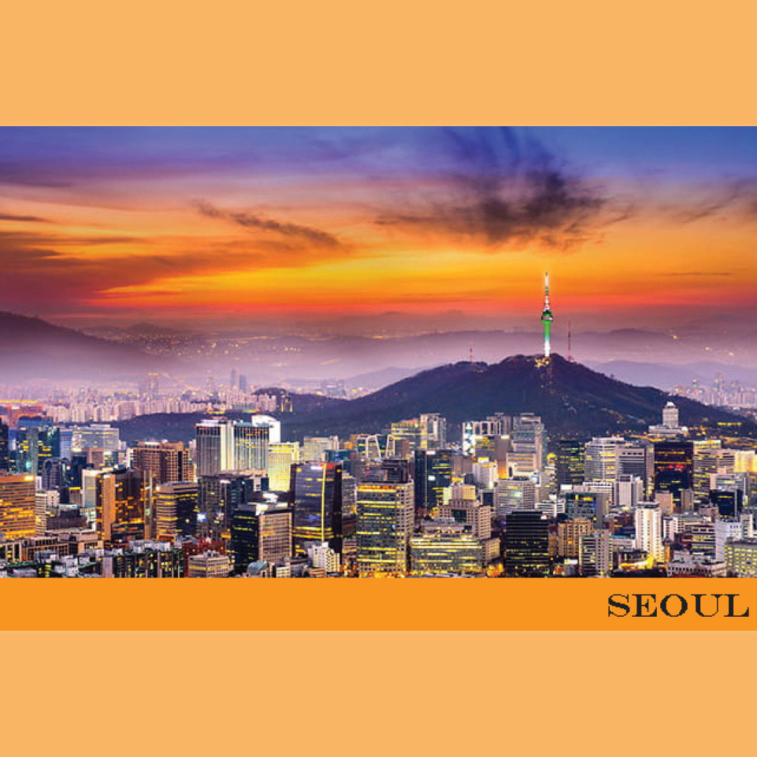 VDP postcard Seoul South Korea
