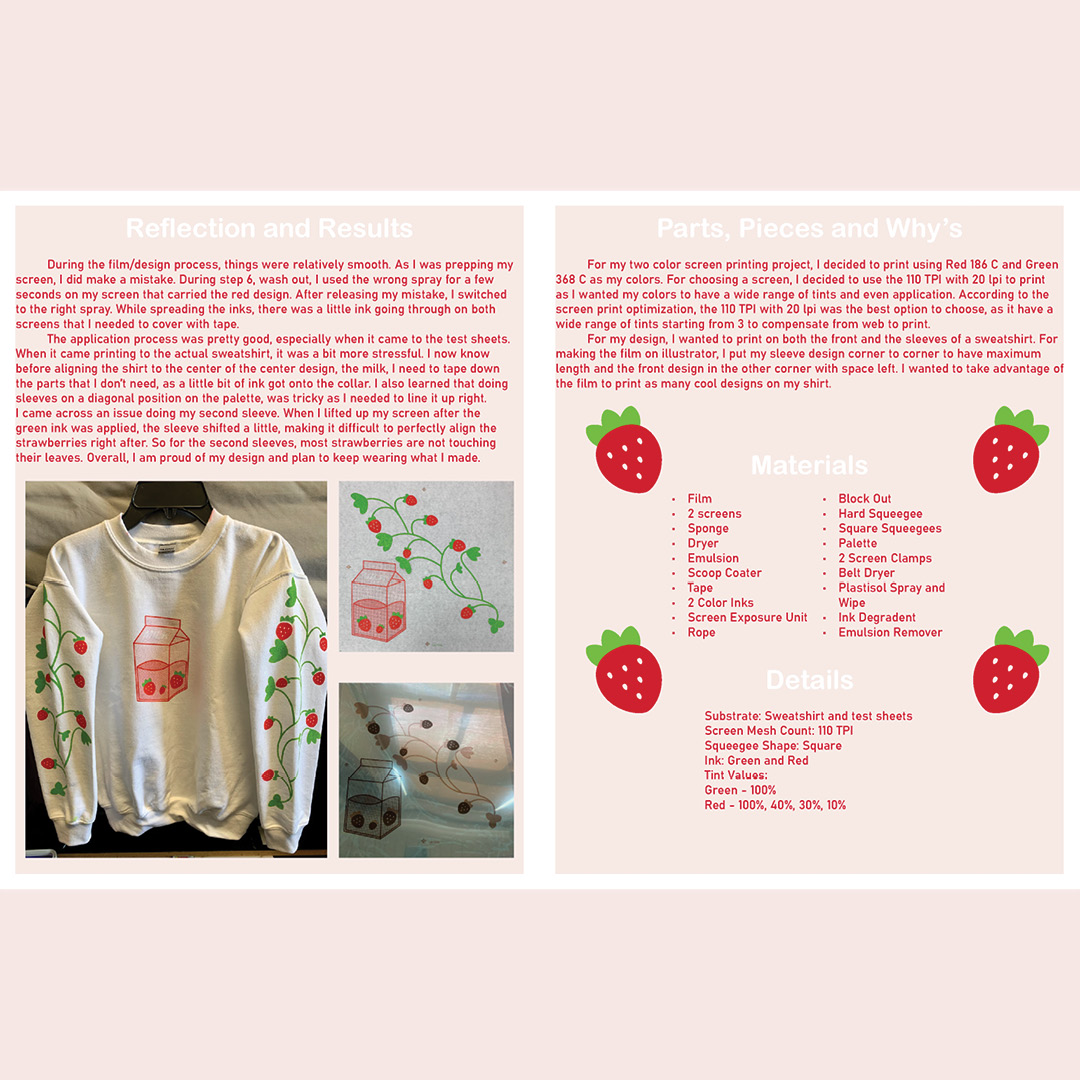 2 Color Screen Printing Booklet