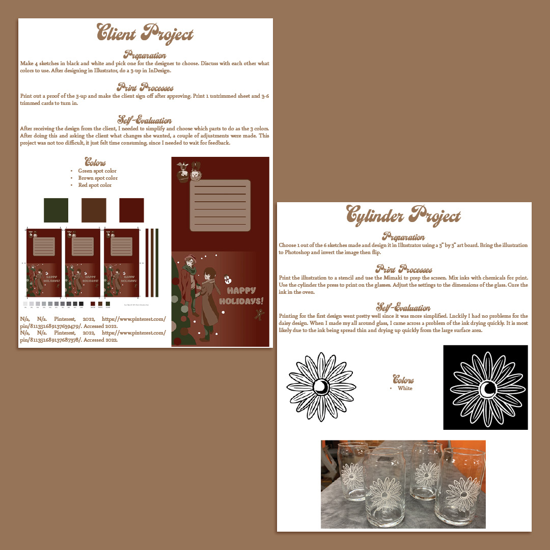client project and cylinder project